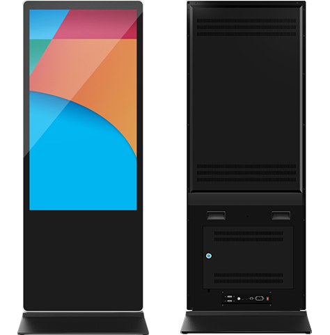 立式側(cè)入式廣告機(jī)